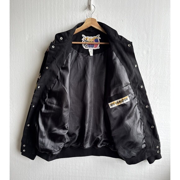 Vintage Dale Earnhardt Jeff Hamilton Racing Jacket Mens 2XL Budwiser (Not CHASE) - Picture 7 of 11